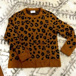 Animal Print Sweater